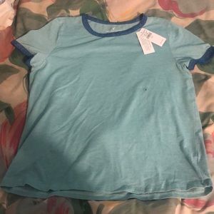 Blue tee from American eagle size small